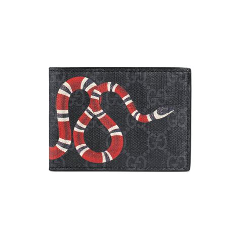 gucci snake mens wallet